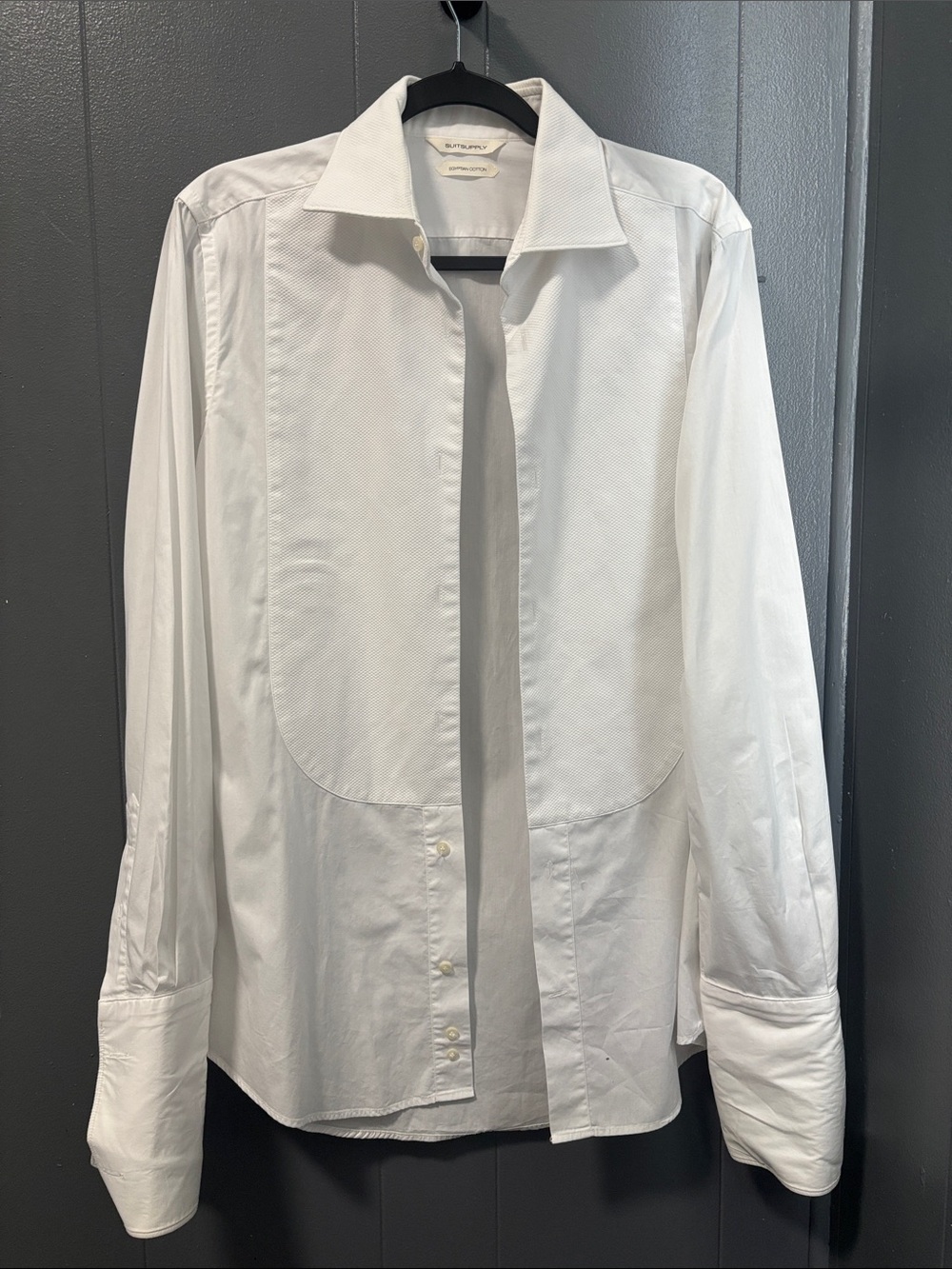 SUITSUPPLY White Men's 39 15.5 - Classic Tailored Style TUX FATHERS DAY